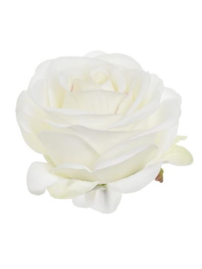 RÓŻA WYROBOWA 8CM SUN385 ECRU