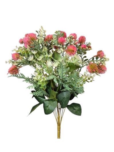 OST- MIKOŁAJEK BUKIET Z DOD. FJ070 50CM PINK