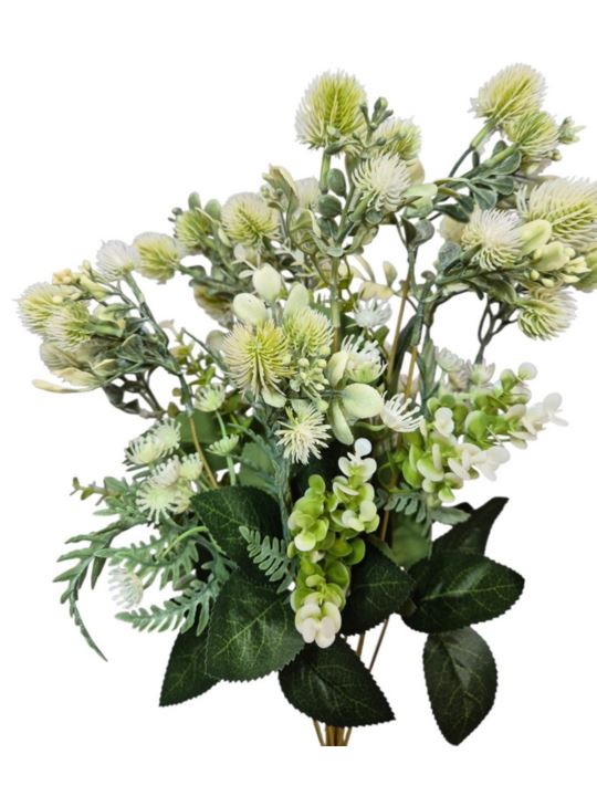 OST- MIKOŁAJEK BUKIET Z DOD. FJ070 50CM WHT GREEN