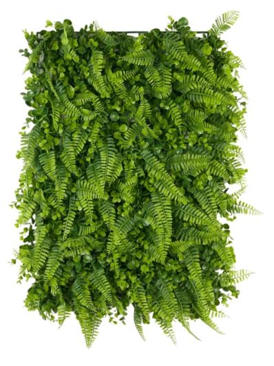 MATA LISTKI PAPROCI - EUKALIPTUS 40CMX60CM GREEN