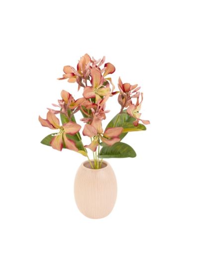 POWOJNIK BUKIET 5 KWIATÓW 54CM OLD PEACH BEAUTY