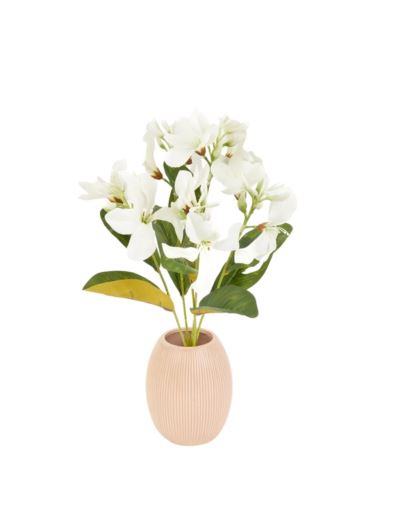 POWOJNIK BUKIET 5 KWIATÓW 54CM WHITE