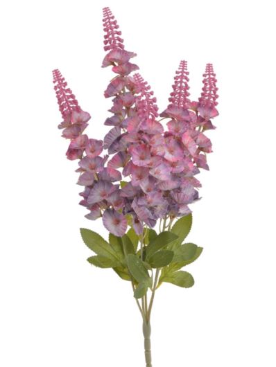 ŁUBIN BUKIET 5 KWIATÓW 55CM OLD MAUVE PINK