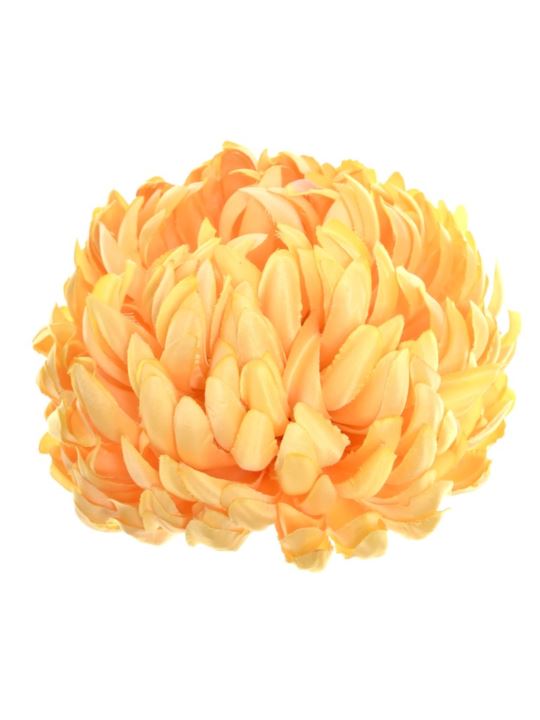 Chryzantema głowa 15cm ART037 dr yellow