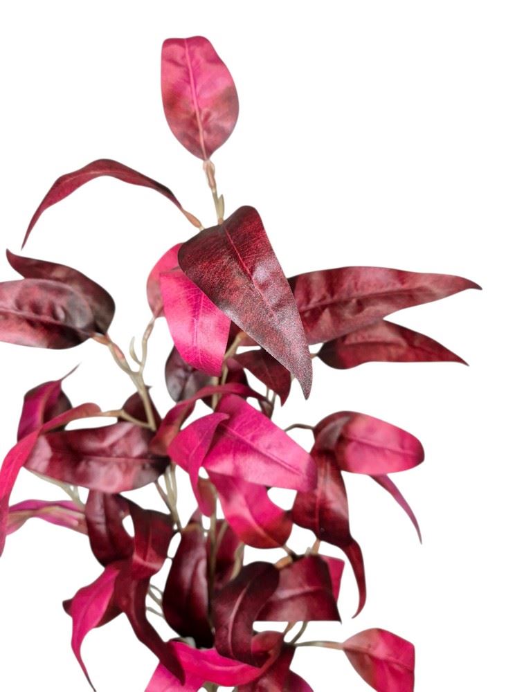 LIŚCIE DEKORACYJNE GAŁĄZKA 86CM BEAUTY BURGUNDY