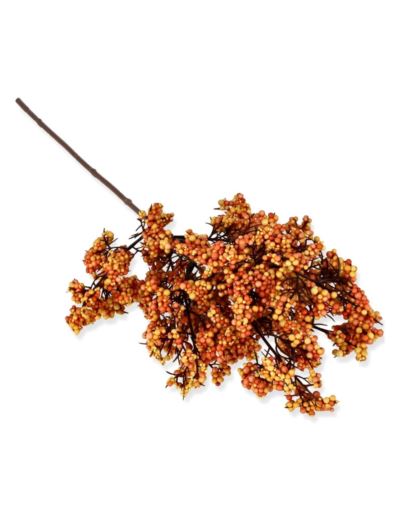 DODATEK DROBNE KULECZKI 39CM / JD011 TEA ORANGE