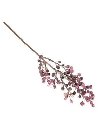 GAŁĄZKA Z KULKAMI DODATEK 50CM 38S1S PURPLE