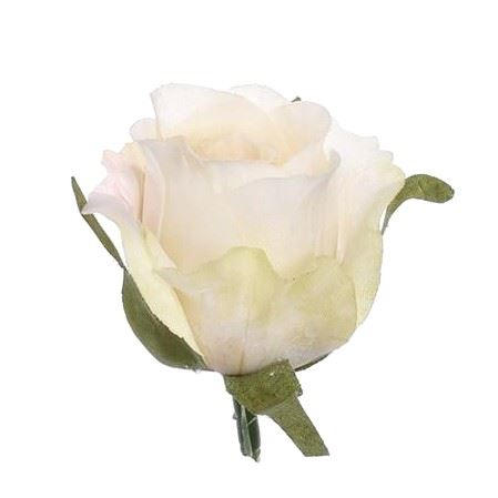 RÓŻA GŁÓWKA PĄK 4,5CM TAJ1031 CREAM