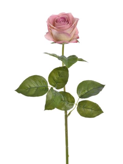 RÓŻA NA ŁODYDZE 68CM TAJ1029 RT DIRTY PINK