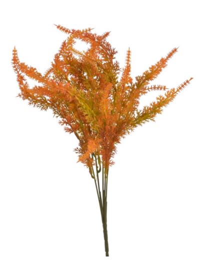 ROŚLINA SZTUCZNA - DODATEK 38CM ORANGE GREEN