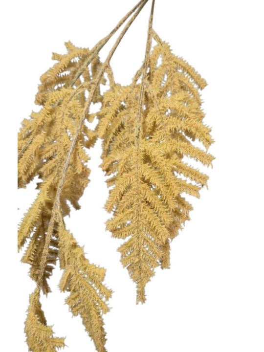 PAPROTKA ASPARAGUS GAŁĄZKA 78CM MUSTARD