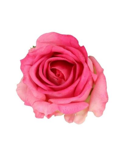 RÓŻA GŁÓWKA PĄK 7CM NATURAL TOUCH BEAUTY PINK