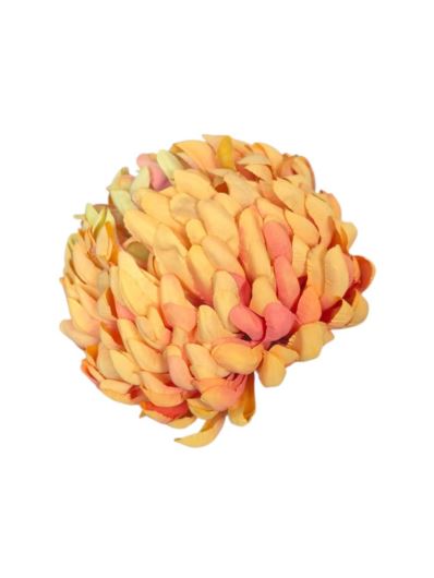 CHRYZANTEMA 12CM KCH30 TF055 GREEN ORANGE