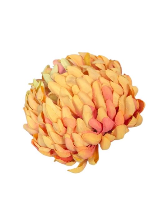 CHRYZANTEMA 12CM KCH30 TF055 GREEN ORANGE