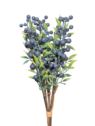 GŁÓG DROBNE KULECZKI x6 PĘCZEK 35CM BLUE