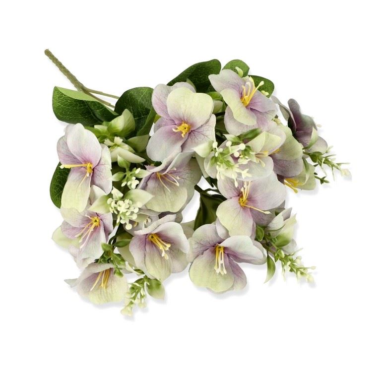 NIECIERPEK BUKIET 34CM /60388 LAVENDER GREEN