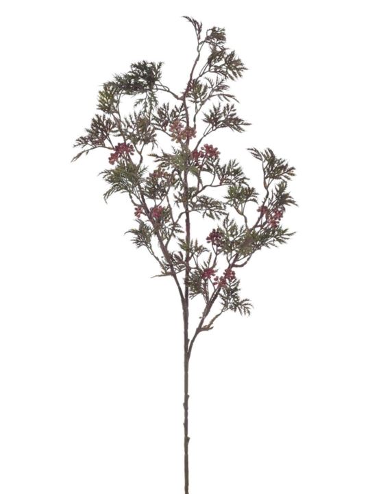 GAŁĄZKA DEKORACYJNA 105CM PUK1040 GREEN BURGUND