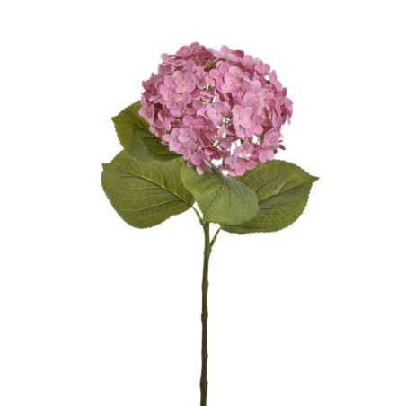 HORTENSJA GAŁ 82CM RUN2001 REAL TOUCH DR PINK