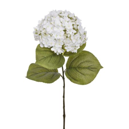 HORTENSJA GAŁ 82CM RUN2001 REAL TOUCH WHITE