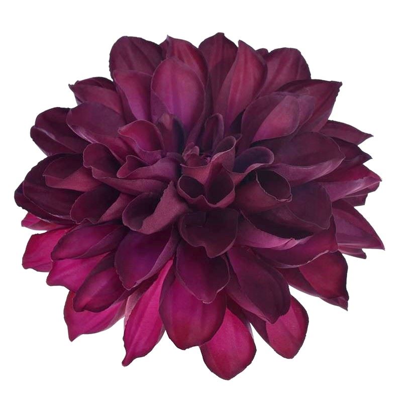 DALIA GŁOWA 16CM TAJ1027 BURGUNDY