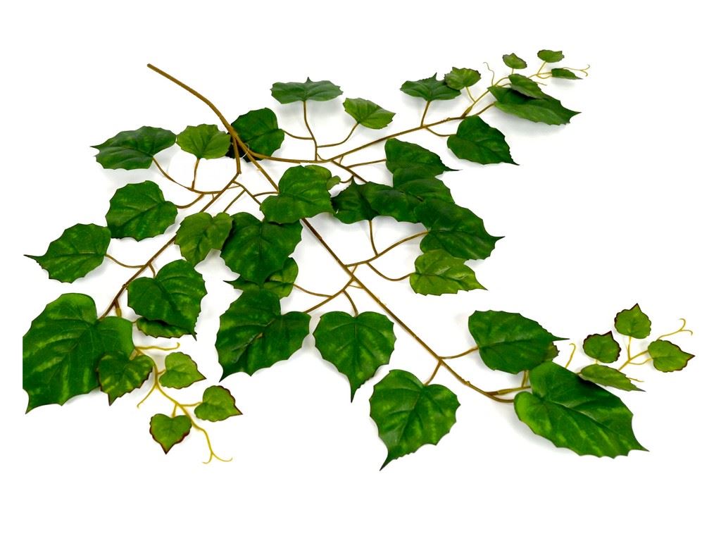 LIŚĆ LESZCZYNA GAŁĄZKA 85CM GREEN