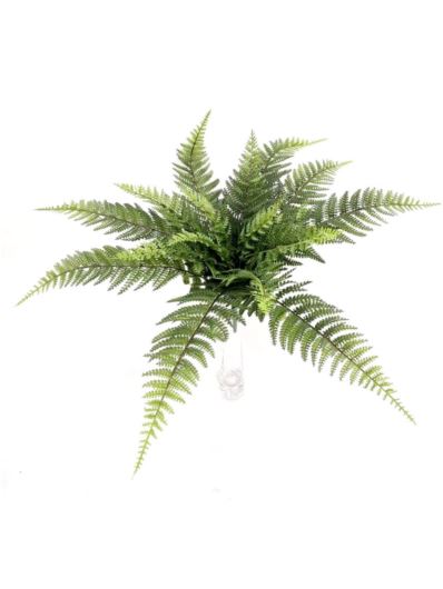 PAPROĆ BUKIET WYS 34CM SZER 65CM NATURAL LOOK GREE