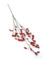 DZIKA RÓŻA Z OWOCAMI GAŁĄZKA 102CM RED