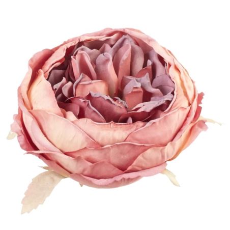 PEONIA GŁOWA VINTAGE 9CM OLD MUVE BEAUTY