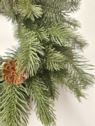 WANEK ŚWIĄTECZNY ŚWIERK Z SZYSZKAMI 44CM GREEN