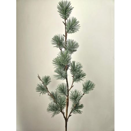 MODRZEW GAŁĄZKA ŚWIĄTECZNA 80CM POWDER GREEN