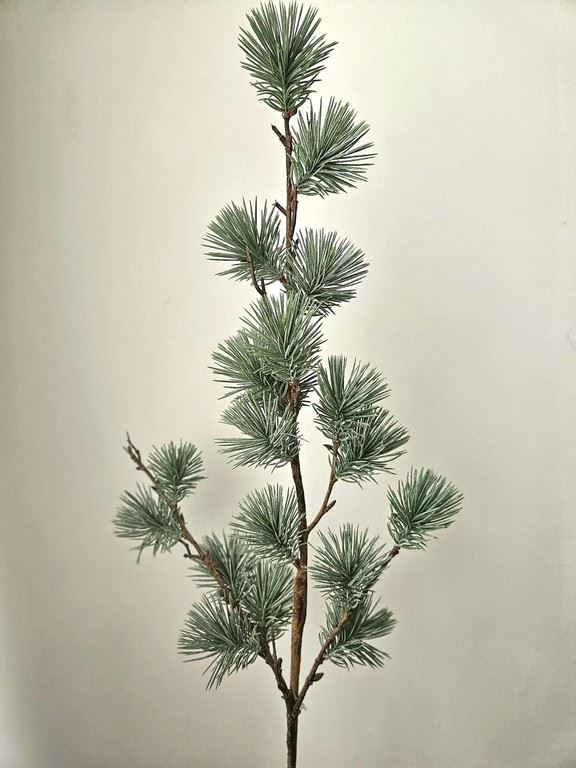 MODRZEW GAŁĄZKA ŚWIĄTECZNA 80CM POWDER GREEN