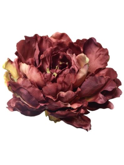 PEONIA GŁOWA 17CM ART060 GOLD BROWN