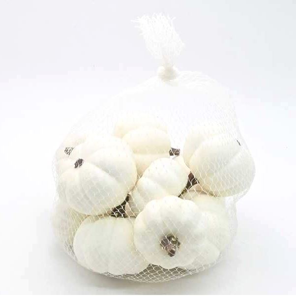 DYNIE BIAŁE W WORKU 12SZT. CREAM WHITE