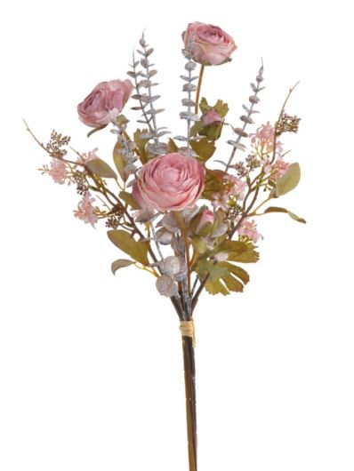 KOMPOZYCJA VINTAGE PEŁNIK 60CM OLD POWDER PINK