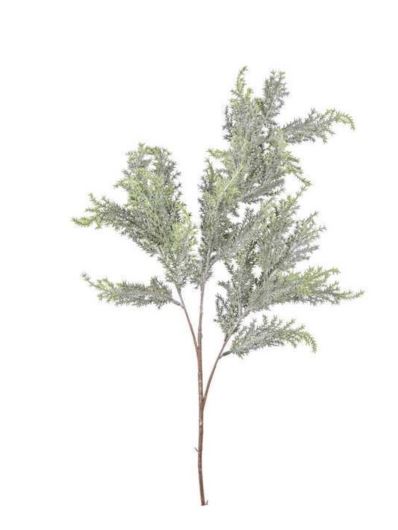 GAŁĄZKA ŚWIĄTECZNA MIENIĄCA 82CM FROST WHITE GREEN