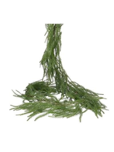 GIRLANDA ŚWIĄTCZNA BUDŻETOWA NORFOLK 190CM GREEN
