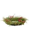 WIANEK ŚWIĄTECZNY TUJA Z OWOCAMI 50CM GREEN