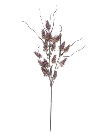 CHMIEL GAŁĄZKA DEKORACYJNA 62CM OLD VIOLET
