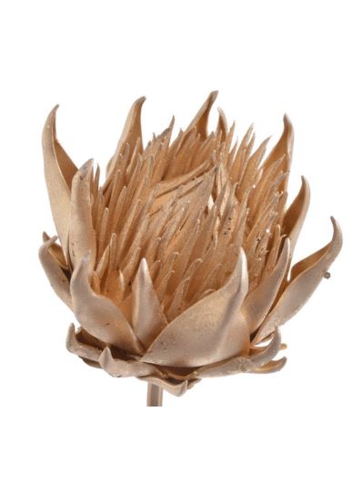 PROTEA POJEDYNCZA 55CM CHAMPAGNE GLITTER
