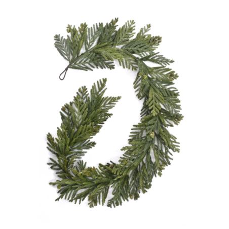 GIRLANDA ŚWIĄTECZA- NORFOLK 180CM XYD124 GREEN