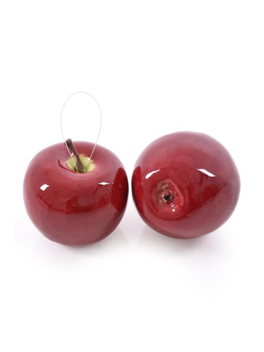 JABŁKO ZAWIESZKA 6CM OW01007 RED SHINE