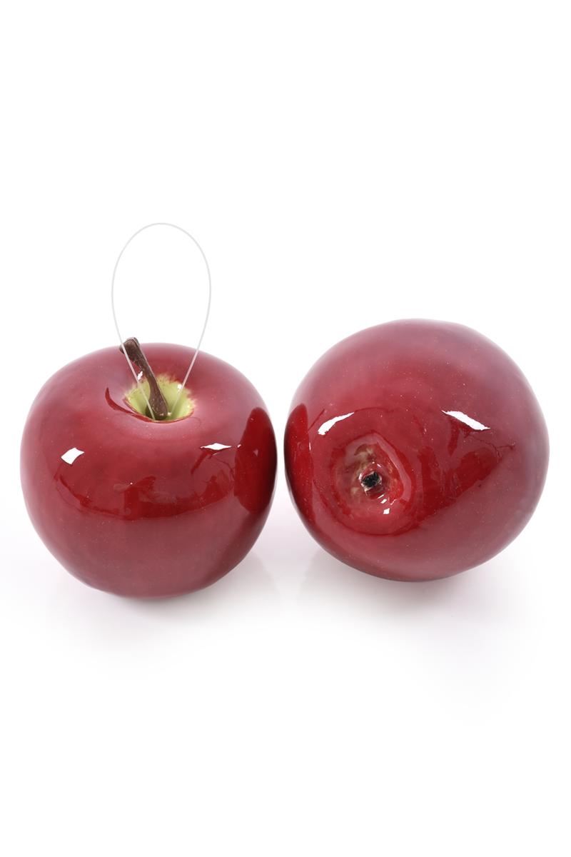 JABŁKO ZAWIESZKA 6CM OW01007 RED SHINE
