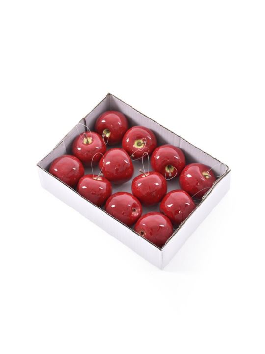 JABŁKO ZAWIESZKA 6CM OW01007 RED SHINE