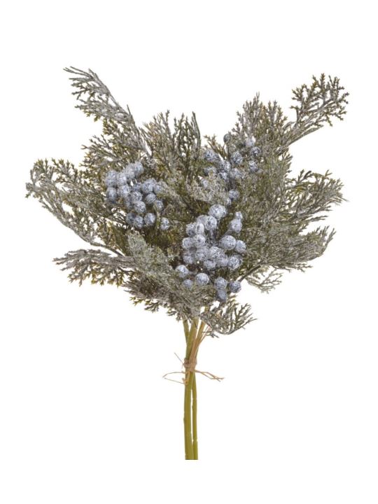 JAŁOWIEC Z OWOCAMI PĘCZEK 39CM FROST GREEN