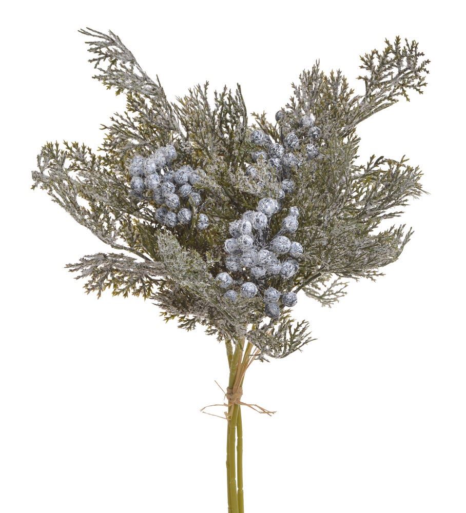 JAŁOWIEC Z OWOCAMI PĘCZEK 39CM FROST GREEN