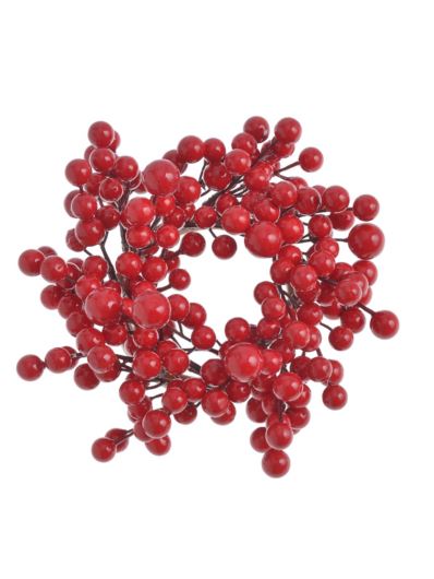 WIANUSZEK Z OWOCÓW GŁOGU 19CM RED