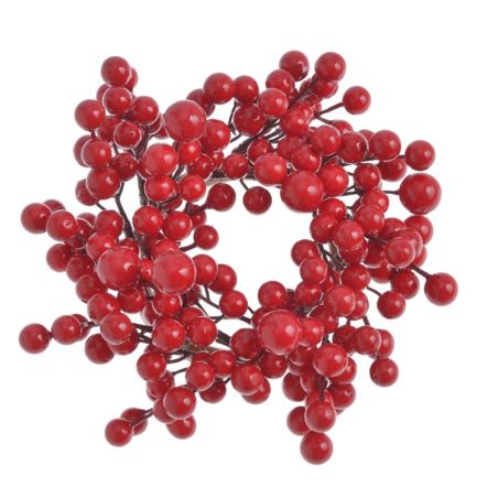 WIANUSZEK Z OWOCÓW GŁOGU 19CM RED
