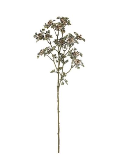 KRWAWNIK GAŁĄZKA Z OWOCAMI 60CM RT CREAM BROWN