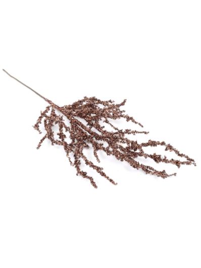 GAŁĄZKA ŚWIĄTECZNA METALIZOWANA 79CM METALIC BROWN