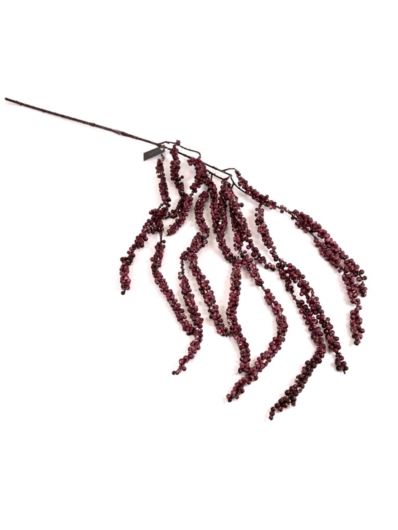 AMARANTUS GAŁĄZKA ZWIS 110CM BURGUNDY